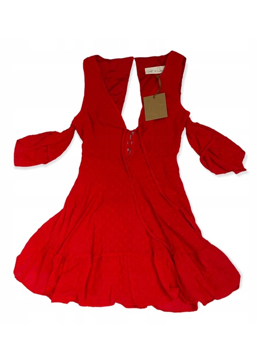 Ruha, Lost In Lunar, poliészter, piros, Piros