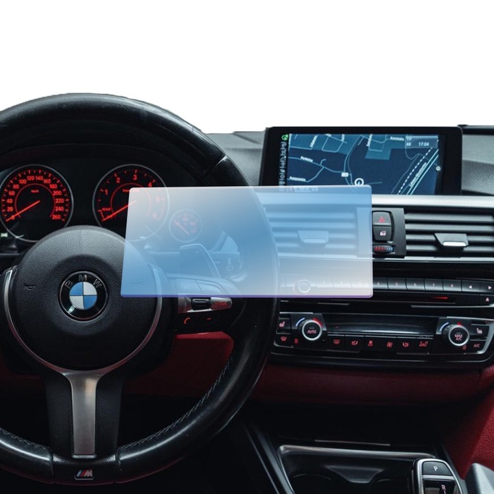 Folie Protectie Navigatie Auto din Hydrogel Regenerabil pentru BMW 435 2019, OPTIM SOLUTION, Protectie Completa, Flexible Hydro-Crystal, Aspect Impecabil, Premium Optim Core Technology, Anti-zgarieturi, Advanced Sensitivity, Transparenta