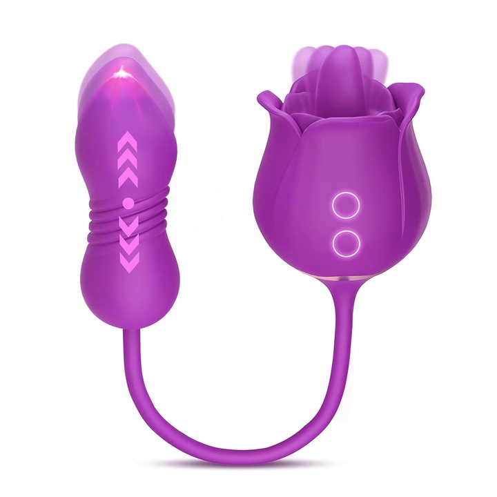 Vibrator 3 in 1, Cohhome, 9 Moduri, Mov, 10cm