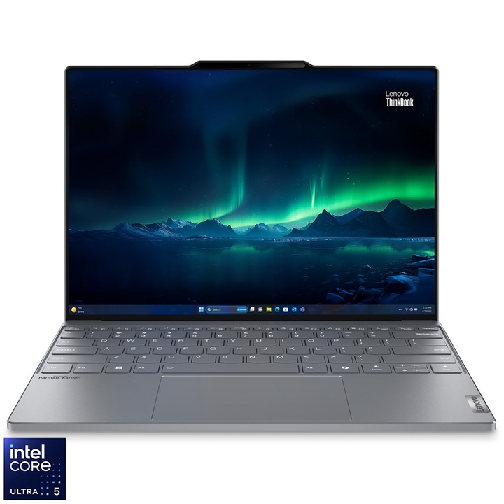 Laptop Lenovo ThinkBook 13x G4 IMH cu procesor Intel® Core™ Ultra 5 125H pana la 4.5GHz, 13.5", 2.8K, IPS, 120Hz, 16GB LPDDR5x, 512GB SSD, Intel® Arc™ Graphics, Windows® 11 Pro, Luna Grey, 3y on-site Premium Care