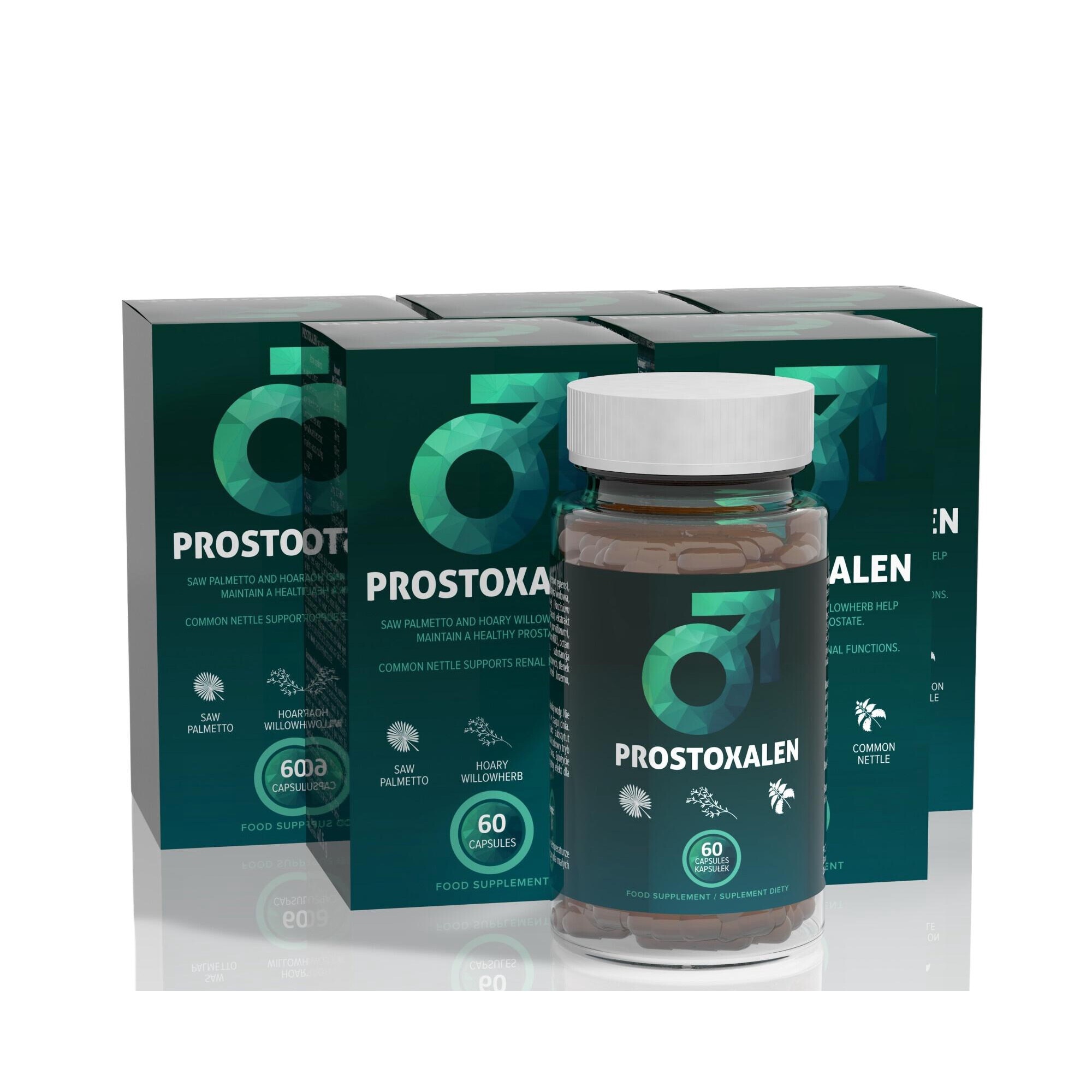 Supliment alimentar Prostoxalen, extract de plante, 60 capsule