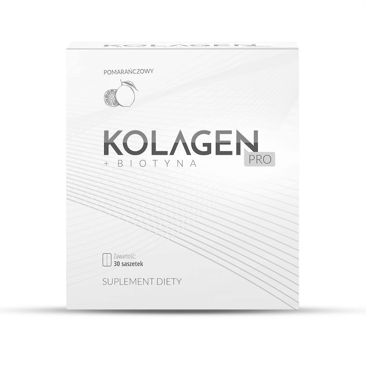 Colagen Pro, Nutricion House, pulbere, portocalie, 30 pliculete