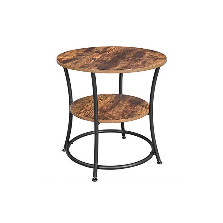 Маса за кафе Meghan Model, 55x55x55 см, Rustic