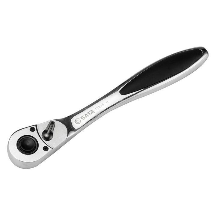 Antrenor cu clichet reversibil Sata, 1/2", 45 dinti, 260mm