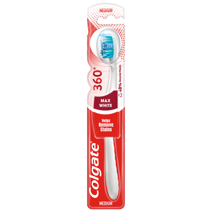 Colgate Fogkefe 360' Max White One, Közepes