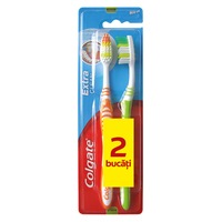 Pachet promo periuta de dinti Colgate Extra Clean Medium 1 + 1