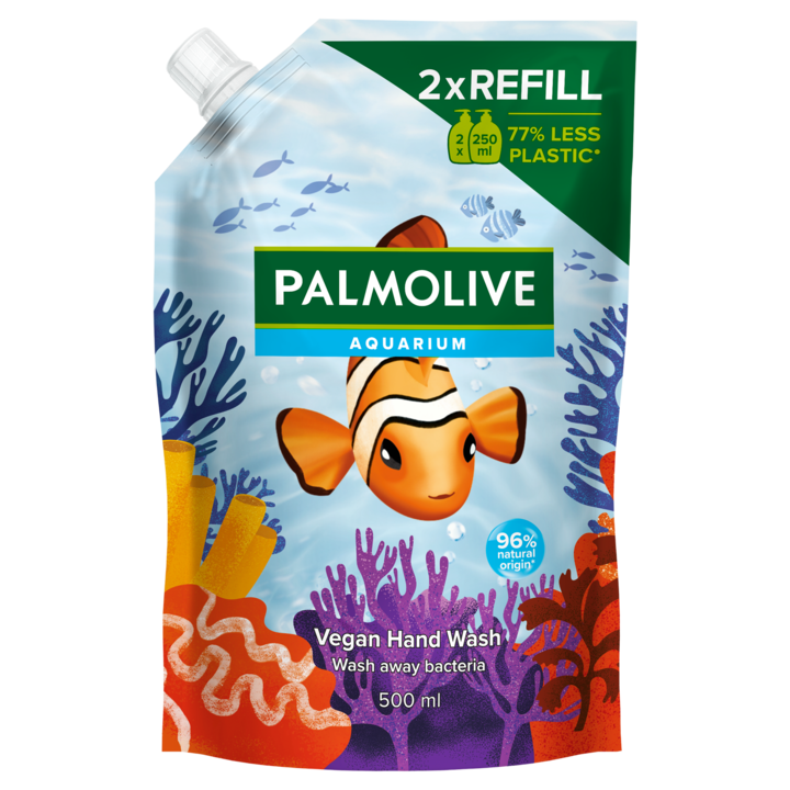 Резерва течен сапун Palmolive Aquarium, 500 мл