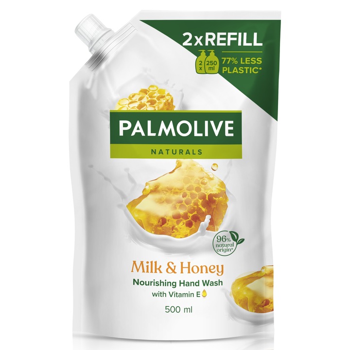 Резерва течен сапун Palmolive Milk & Honey, 500 мл