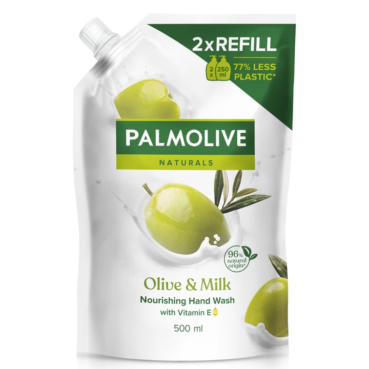 Резерва за течен сапун Palmolive Olive, 500 мл