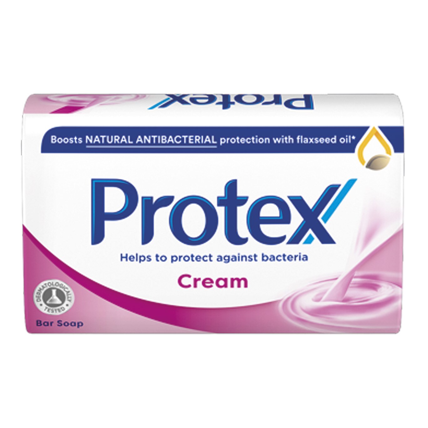 Sapun solid Protex Cream cu ingredient natural antibacterian, 90 g