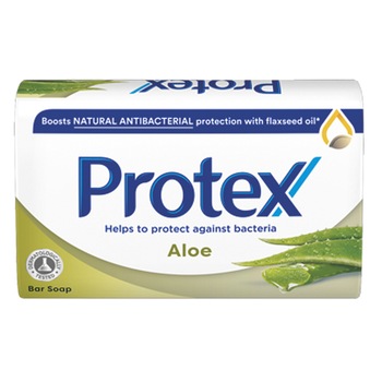 Sapun solid Protex Aloe cu ingredient natural antibacterian, 90 g Sapun solid Protex Aloe cu ingredient natural antibacterian, 90 g
