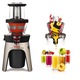 Storcator de fructe si legume cu melc Tefal Infini Press Revolution ZC500H38, 300 W, Recipient suc 1 l, Recipient pulpa 1 l, 1 Viteza, 3 Tuburi de alimentare, 2 Filtre, Negru/Inox