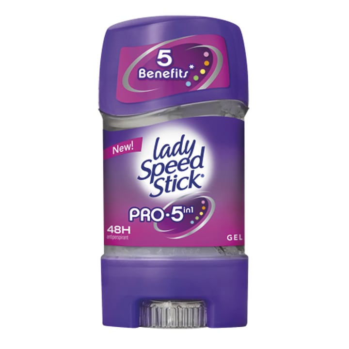 Дезодорант гел Lady Speed Stick Pro 5 in 1, 65 гр