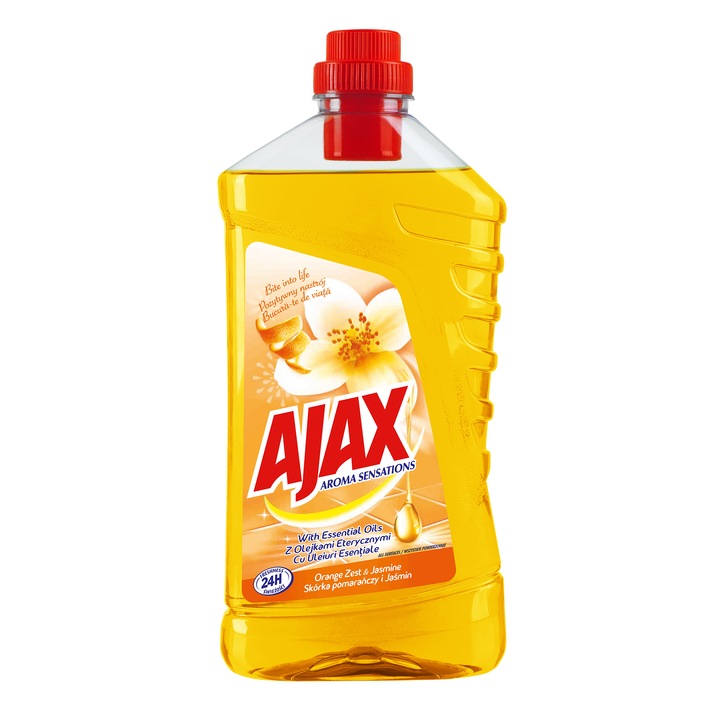 Ajax Aroma Sensation Orange & Jasmine univerzális mosószer, 1 l