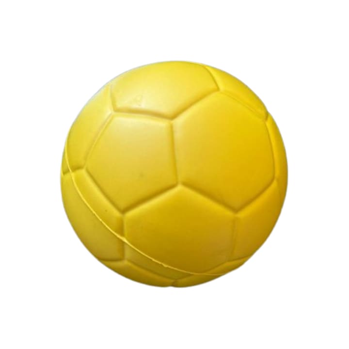 Szivacsos kézilabda labda, 00-as méret, sárga színű