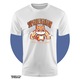 Tricou Copii Baieti Super Desenator SuperErou, Curaj si Determinare 100% Bumbac, Unisex, Alb, 8 Ani, 134CM