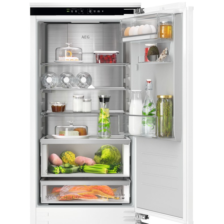 Frigider-congelator incorporabil AEGTSC9V181DC, NoFrost, 178 cm