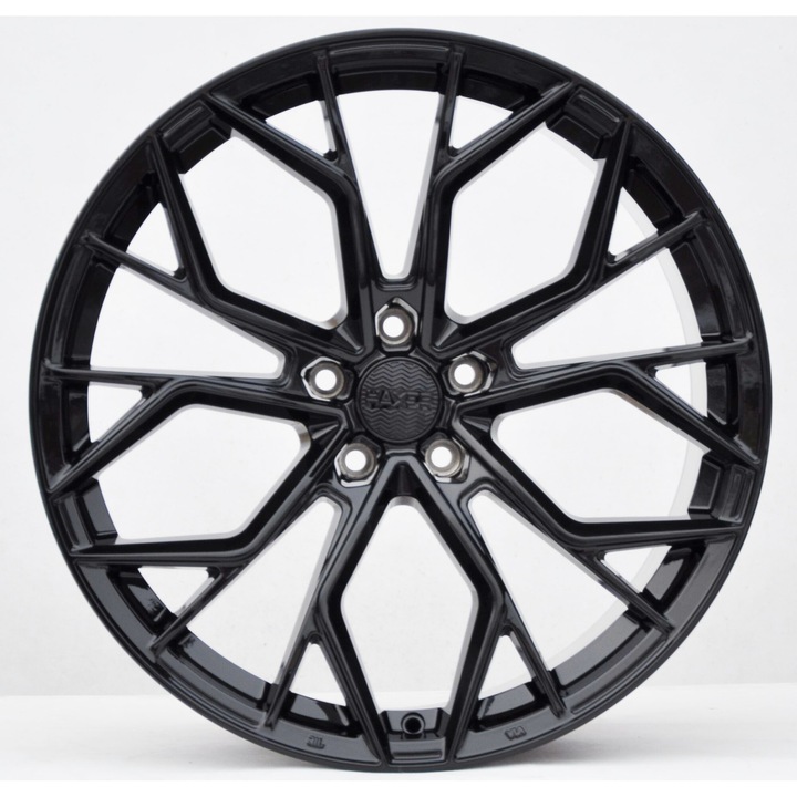 Set 4 jante aliaj Haxer, HX041, 18x8 inch, 5x120, ET34, BL - black ...