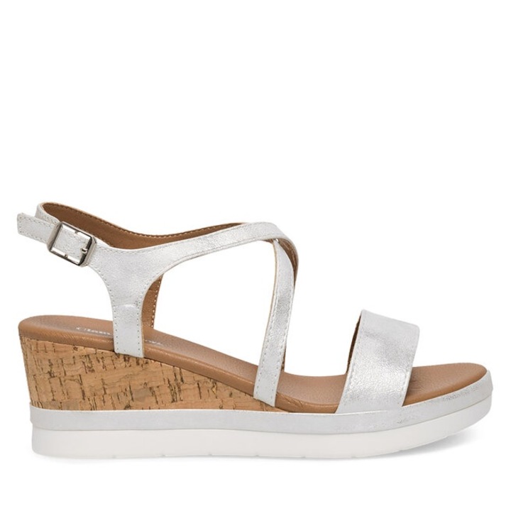 Clara Barson Noi szandal, szintetikus, ezust, Ezüstszín