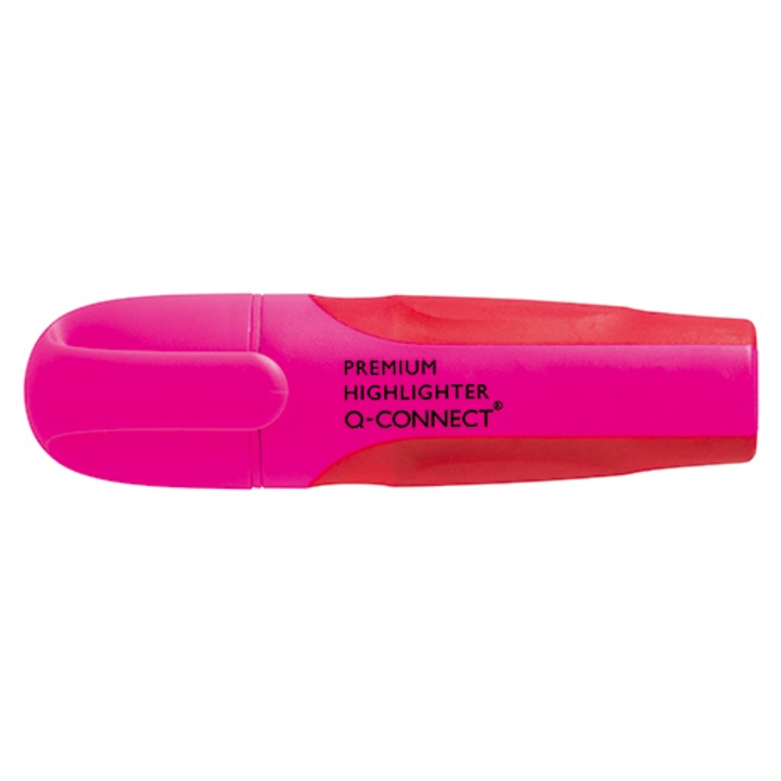 Textmarker Q-Connect Premium розов, скосен връх 2-5 мм