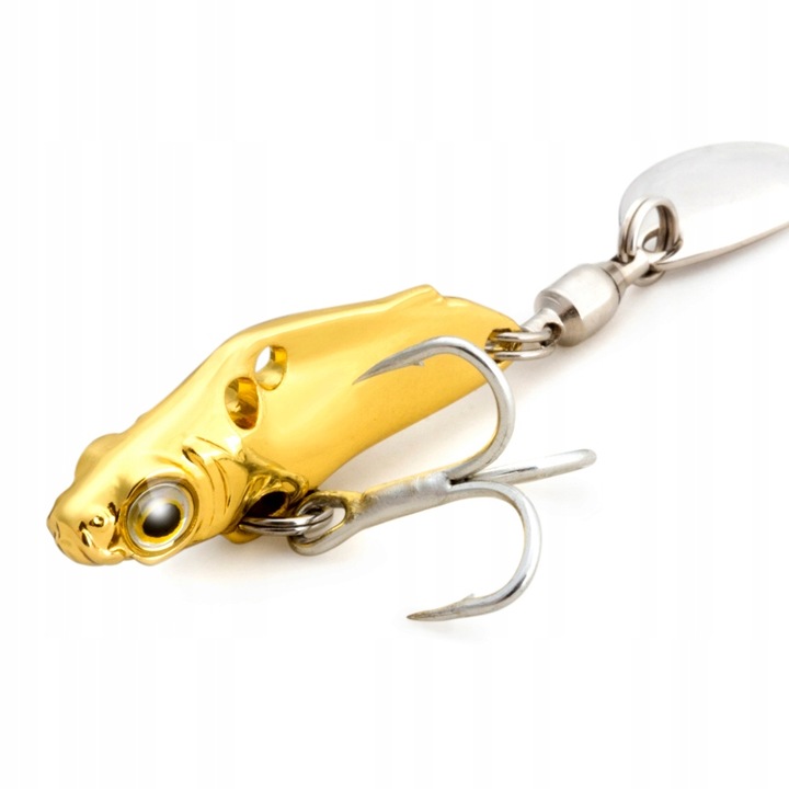 Wobbler Spinner Paproch PERCH PIKE, fém, 3 g, 3 cm, F170A