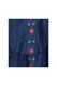 Rochie traditionala dama R, albastru/rosu, marimea M