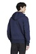 adidas Sportswear, Hanorac din amestec de bumbac cu fermoar, Bleumarin, L