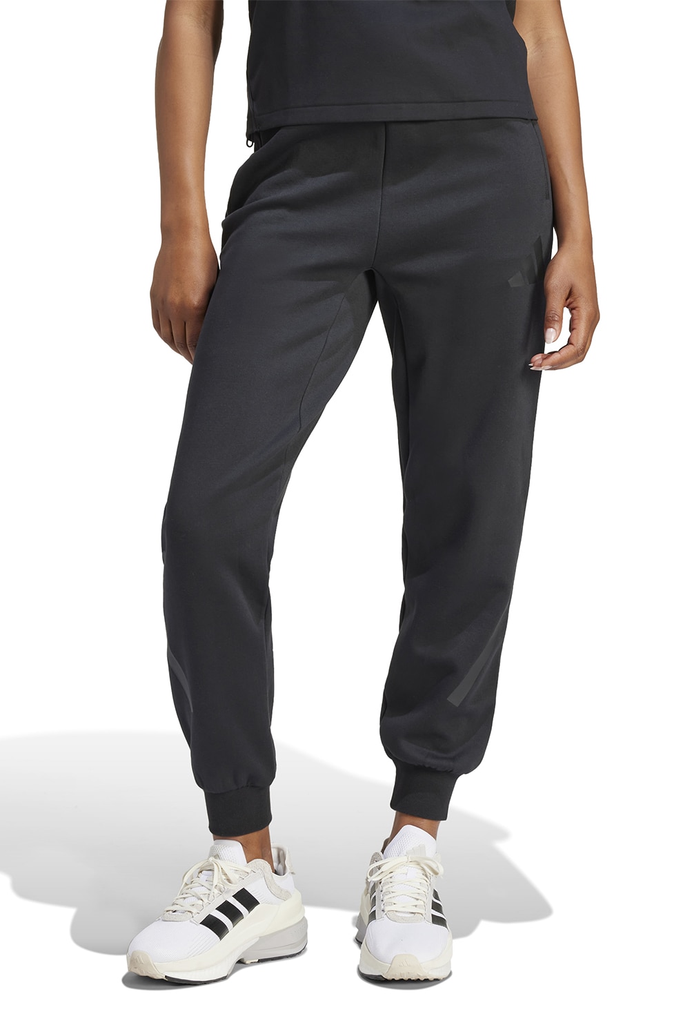 adidas Sportswear, Pantaloni de trening cu buzunare cu fermoar Z.N.E., Negru, S