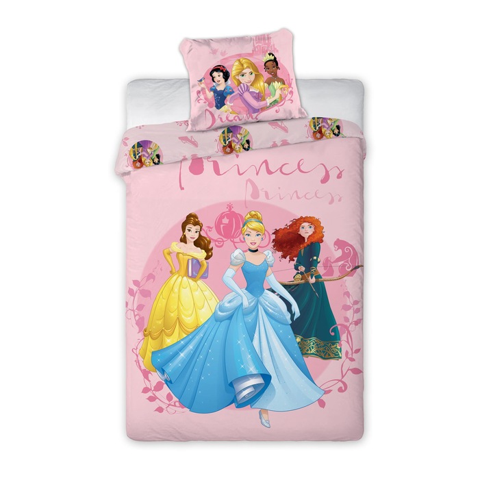 Disney Princess ágyneműhuzat szett (554560)