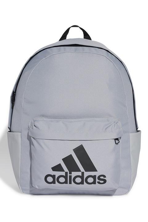 adidas Performance, Rucsac unisex cu imprimeu logo Classic Badge Of Sport - 27.5 L, Negru, Gri cenusiu