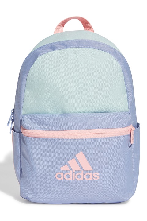 adidas Performance, Rucsac Badge of Sport - 11.5 L, Albastru lavanda, Verde deschis