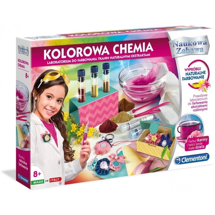 LABORATÓRIUM szövetfestéshez, Clementoni