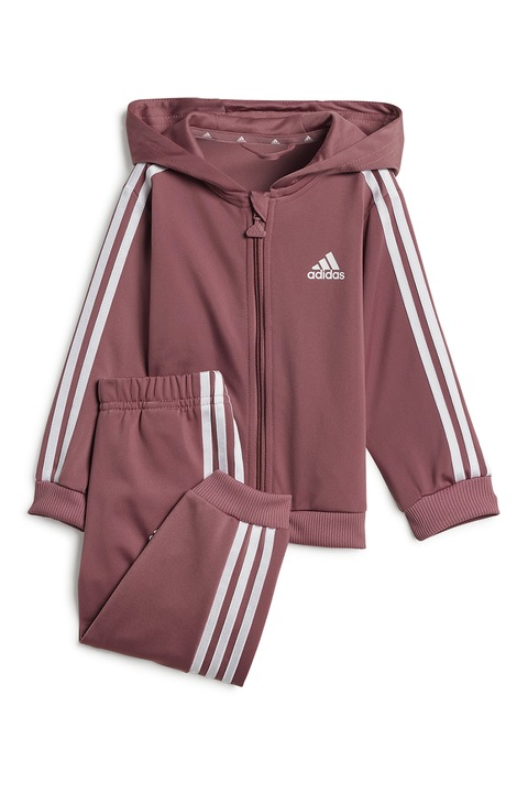 adidas Sportswear, Trening cu gluga Essentials, Roz inchis