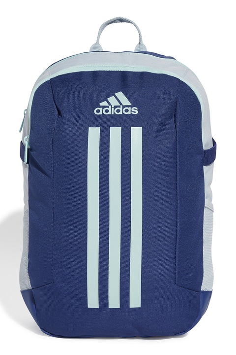 adidas Performance, Rucsac cu imprimeu logo, Gri, Albastru