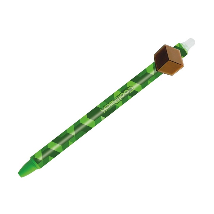 Химикал CoolPack, изтриваем, пикселен дизайн, зелен