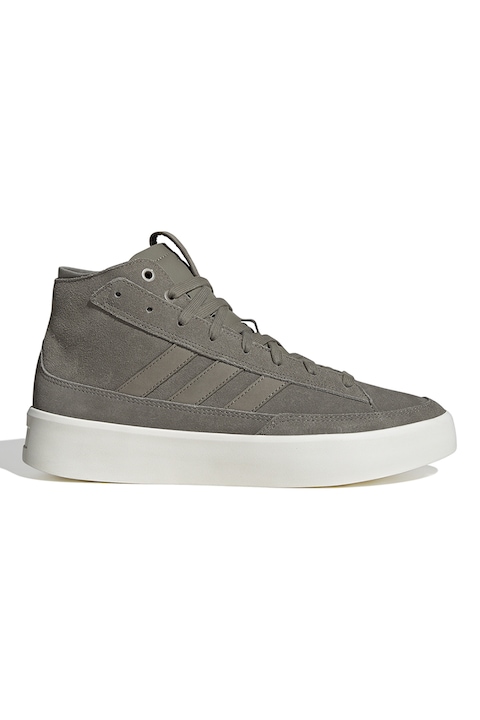 adidas Sportswear Pantofi sport mid-high de piele intoarsa Znsored, Kaki