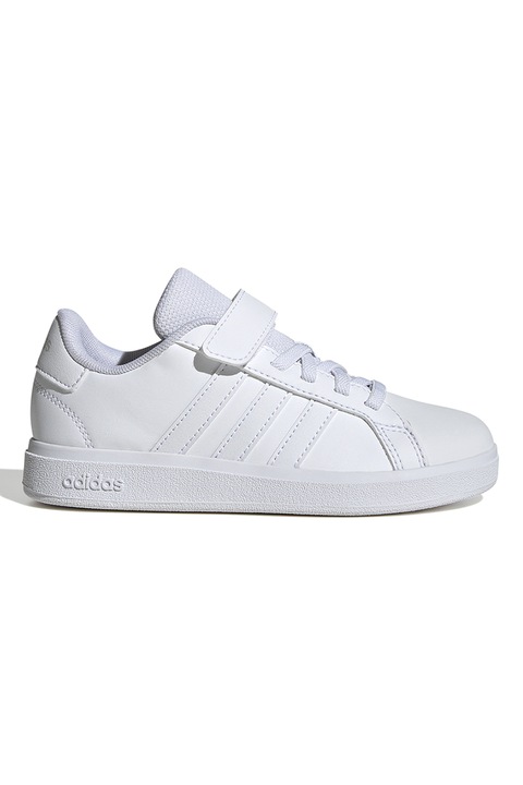 adidas Sportswear, Спортни обувки Grand Court 2.0 с велкро, Бял