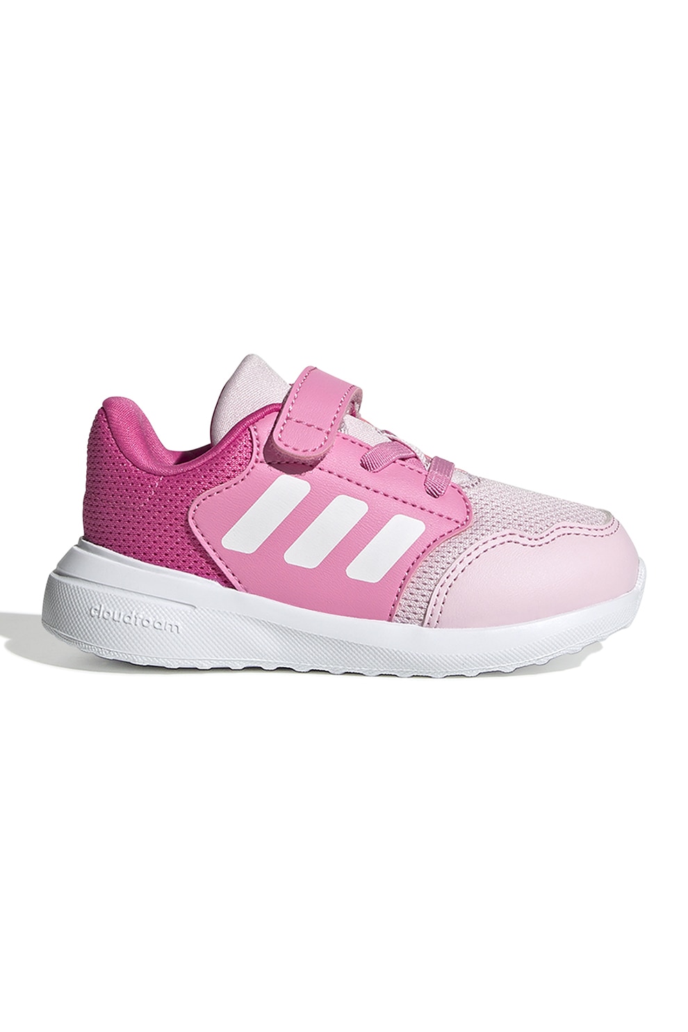 adidas Sportswear, Pantofi sport Tensaur Run 3.0 cu velcro, Roz, Roz pal, 24 EU