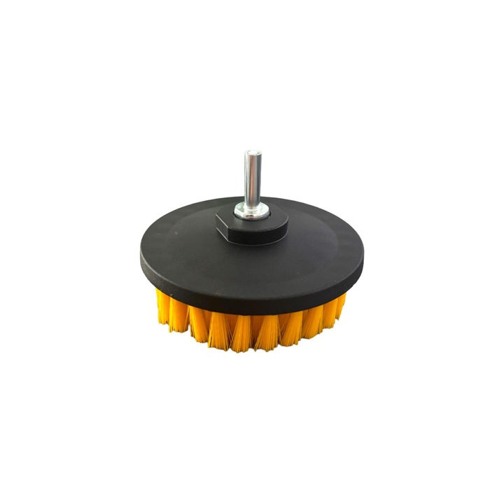 Perie plastic 115mm, pentru curatare pentru polizor unghiular, bormasina, AVI-4274