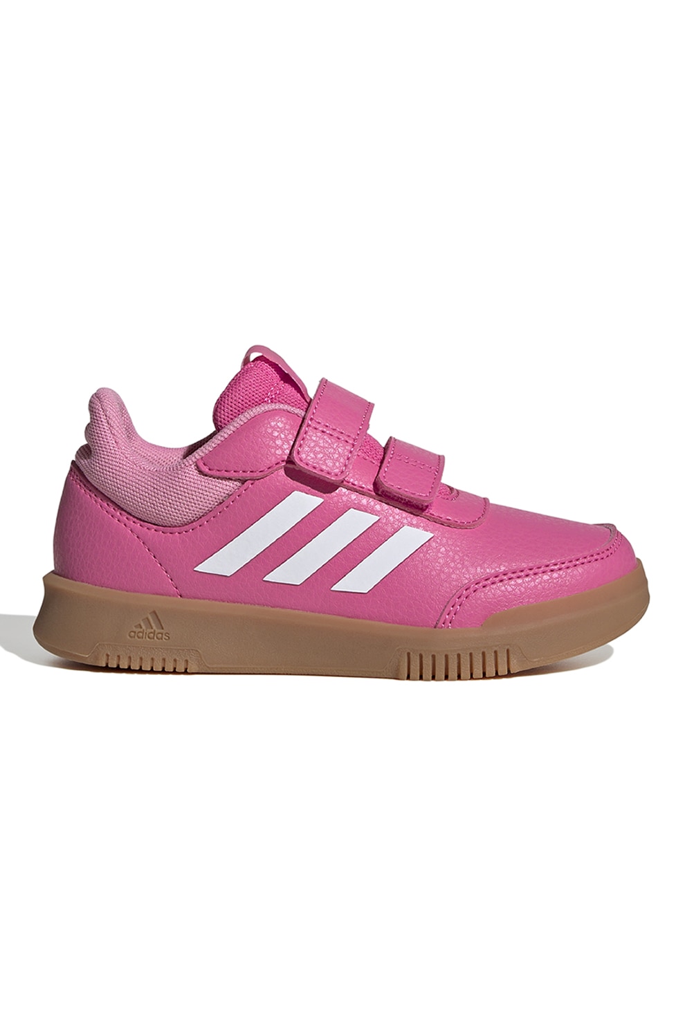 adidas Sportswear, Pantofi sport Tensaur 2.0 cu velcro, Alb, Roz fandango, 34 EU