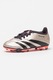 adidas Performance, Pantofi pentru fotbal, cu crampoane Predator Club, Negru, Maro taupe deschis, 32 EU