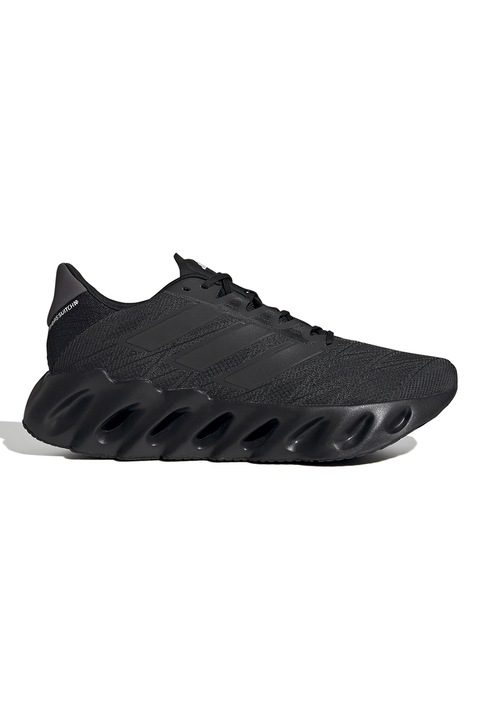 adidas Performance, Pantofi cu logo pentru alergare Switch, Negru