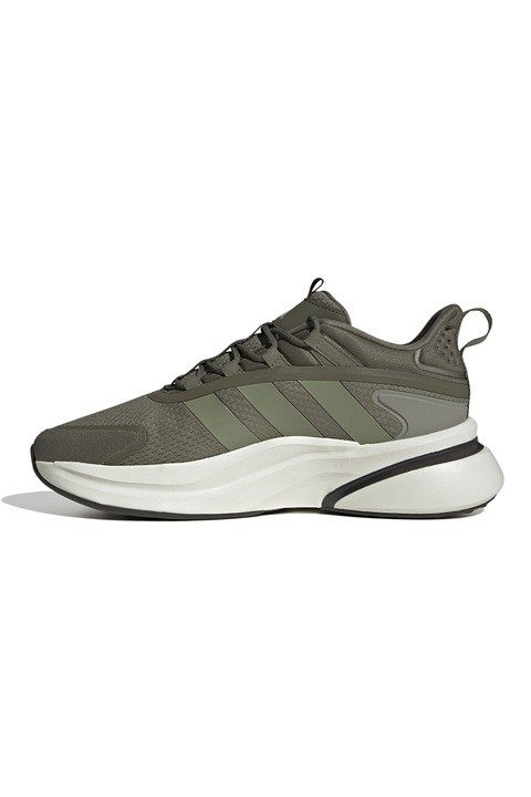 adidas Sportswear, Pantofi sport din material textil cu logo Alpharesponse, Verde masliniu