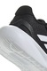 adidas Sportswear, Pantofi sport Run Falcon 5 din material textil cu velcro, Negru, Alb optic, 20 EU