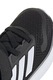 adidas Sportswear, Pantofi sport Run Falcon 5 din material textil cu velcro, Negru, Alb optic, 20 EU