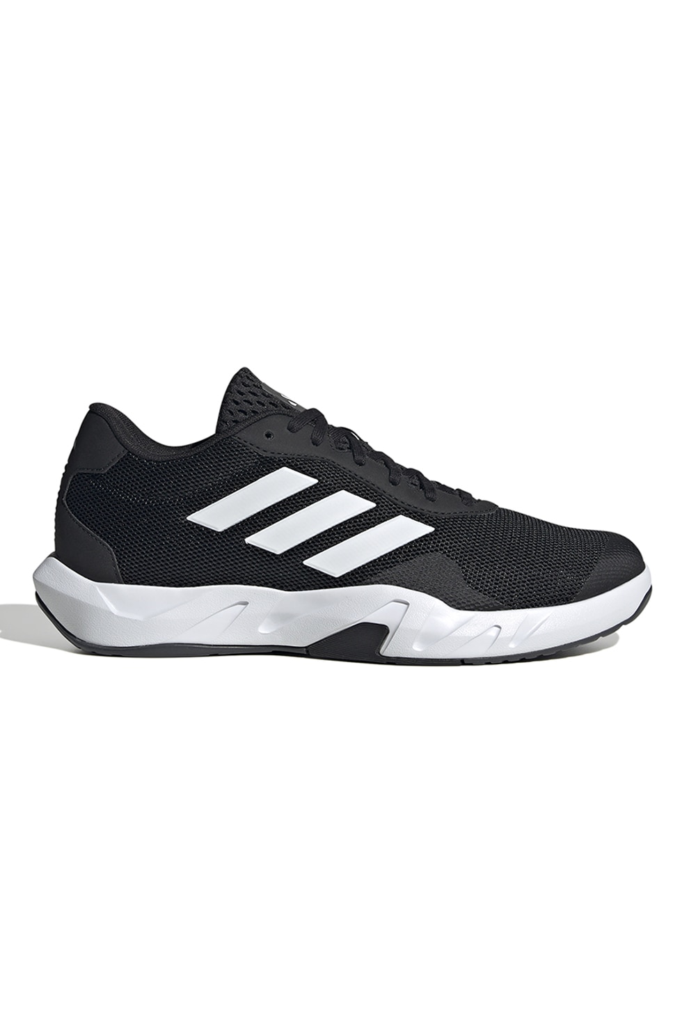 adidas Performance, Pantofi pentru antrenament Amplimove, Negru, Alb optic, 8