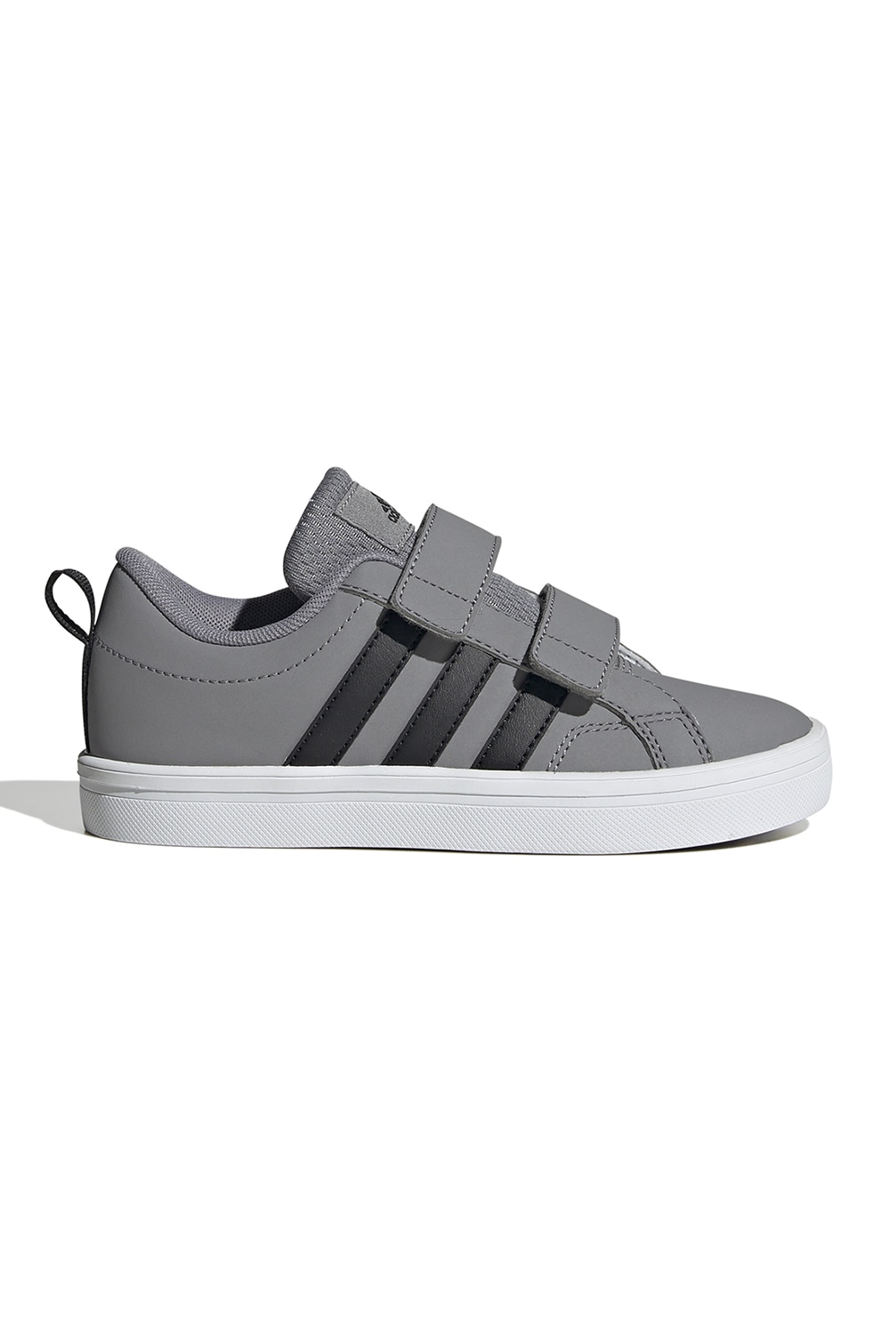 adidas Sportswear, Pantofi sport cu benzi velcro VS Pace 2.0, Negru, Gri, 32 EU