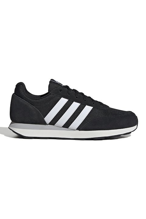 adidas Sportswear, Спортни обувки Run 60s с велур, Черен