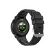 Смарт часовник MK60, Bluetooth повикване, Известия, Крачкомер, 250mAh, Черен