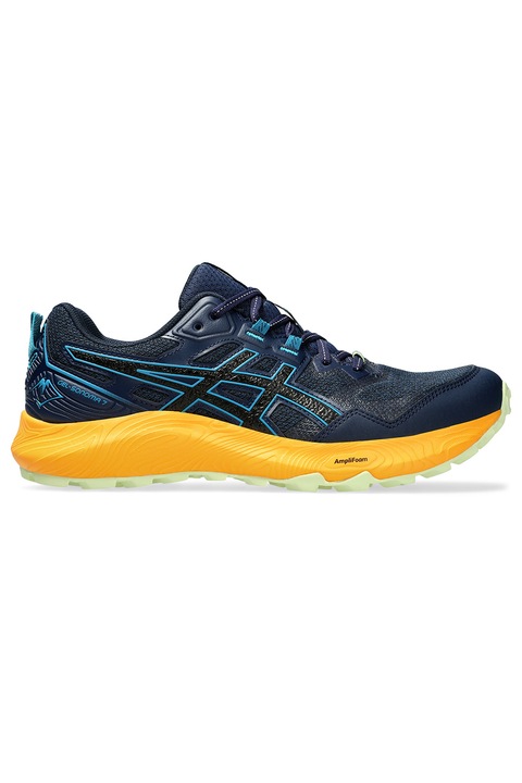 Asics, Спортни обувки Gel Sonoma 7 за бягане, Черен/Ултрамарин синьо